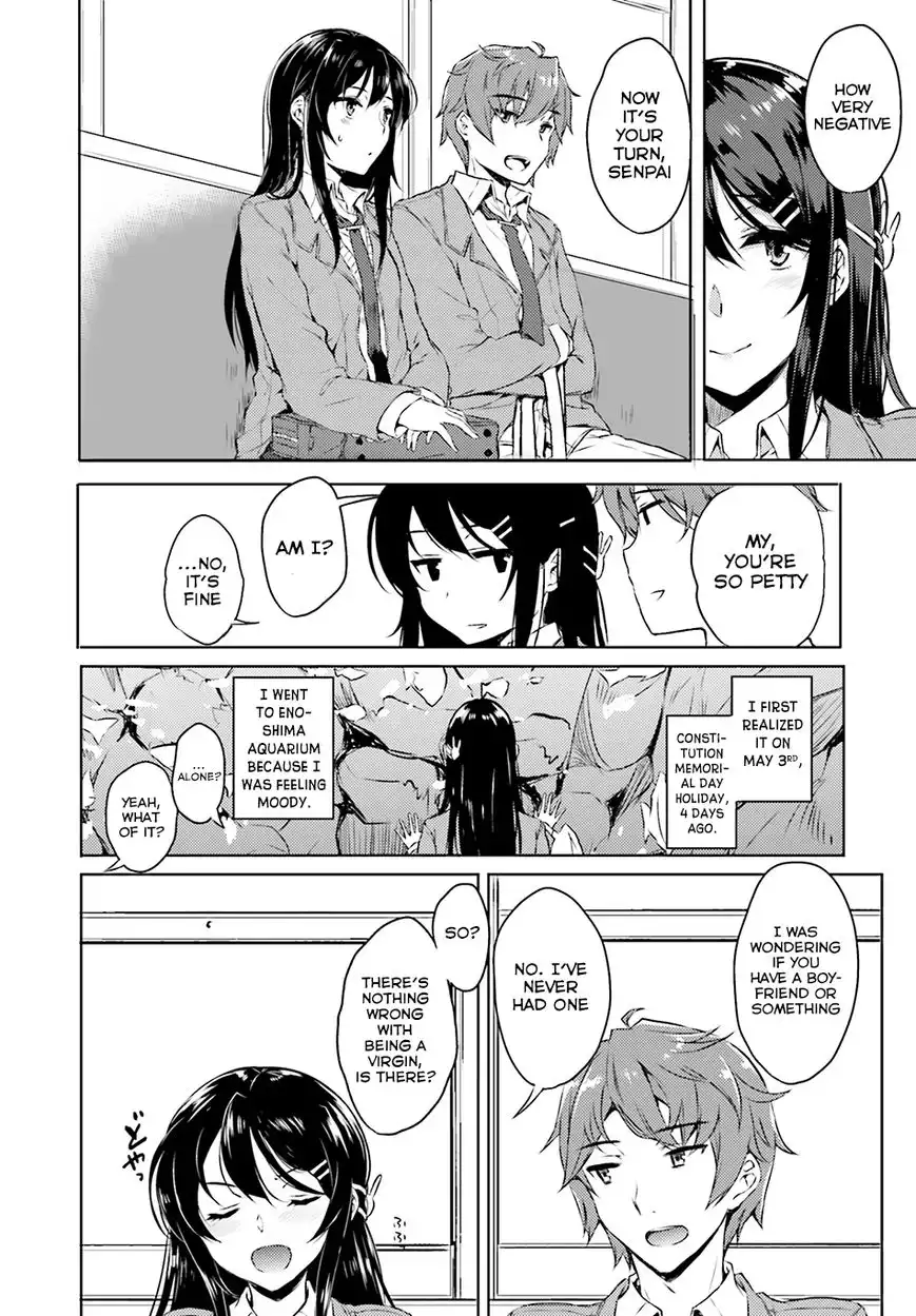 Seishun Buta Yarou wa Bunny Girl Senpai no Yume o Minai Chapter 3 7